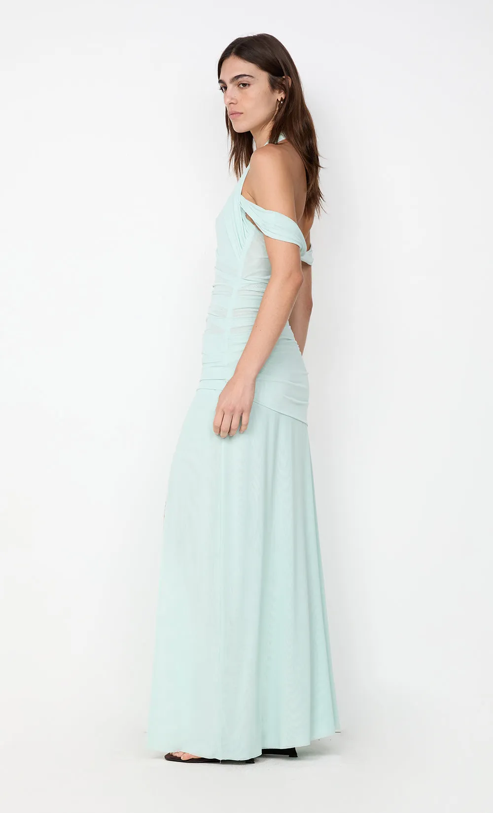 WINNIE HALTER MAXI DRESS - SPEARMINT sold by bec + bridge product image thumbnail 4