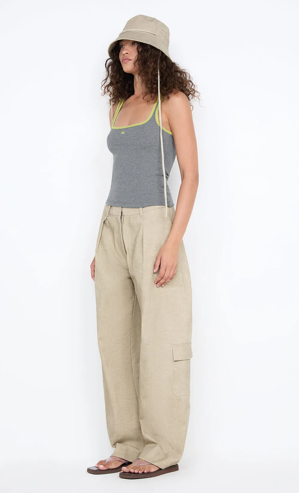 SIA UTILITY PANT - TAUPEE sold by bec + bridge product image thumbnail 3