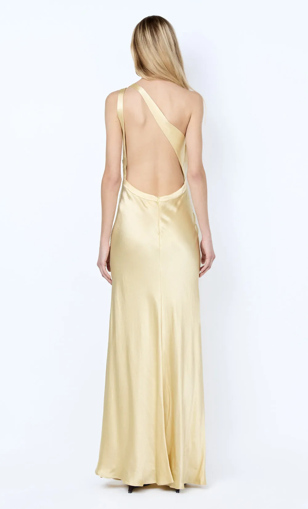 GIA ASYM MAXI DRESS - WHEAT sold by bec + bridge product image thumbnail 2