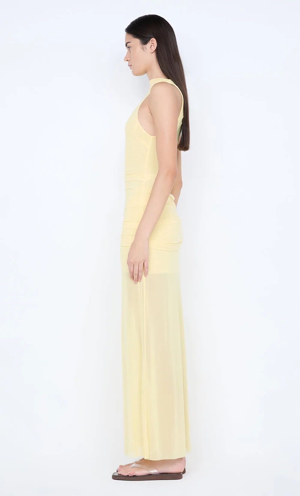 BLAINE DRAPE MAXI DRESS - BUTTER sold by bec + bridge product image thumbnail 5