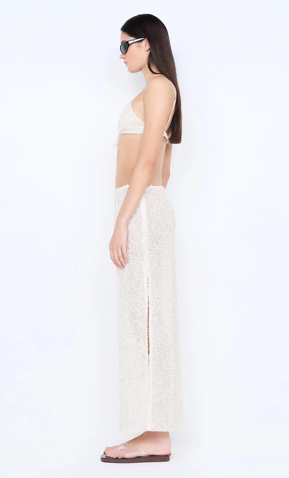 EDITH MAXI SKIRT - BUTTERCREAM sold by bec + bridge product image thumbnail 2