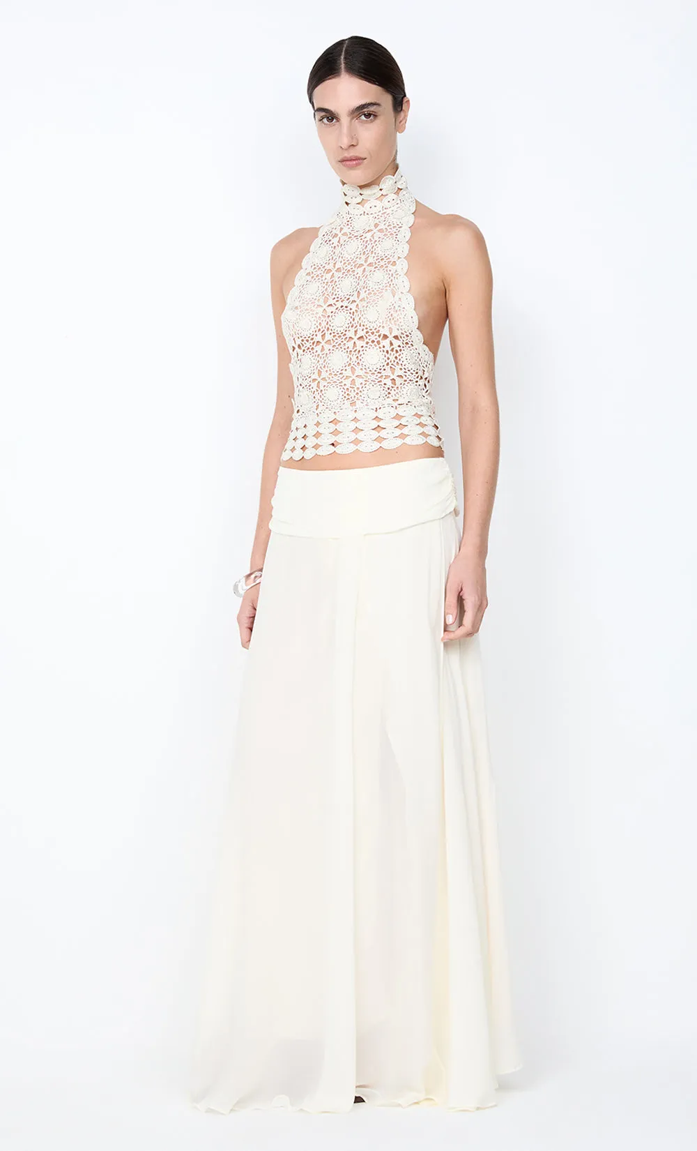 AURELIA MAXI SKIRT - IVORY sold by bec + bridge product image thumbnail 3
