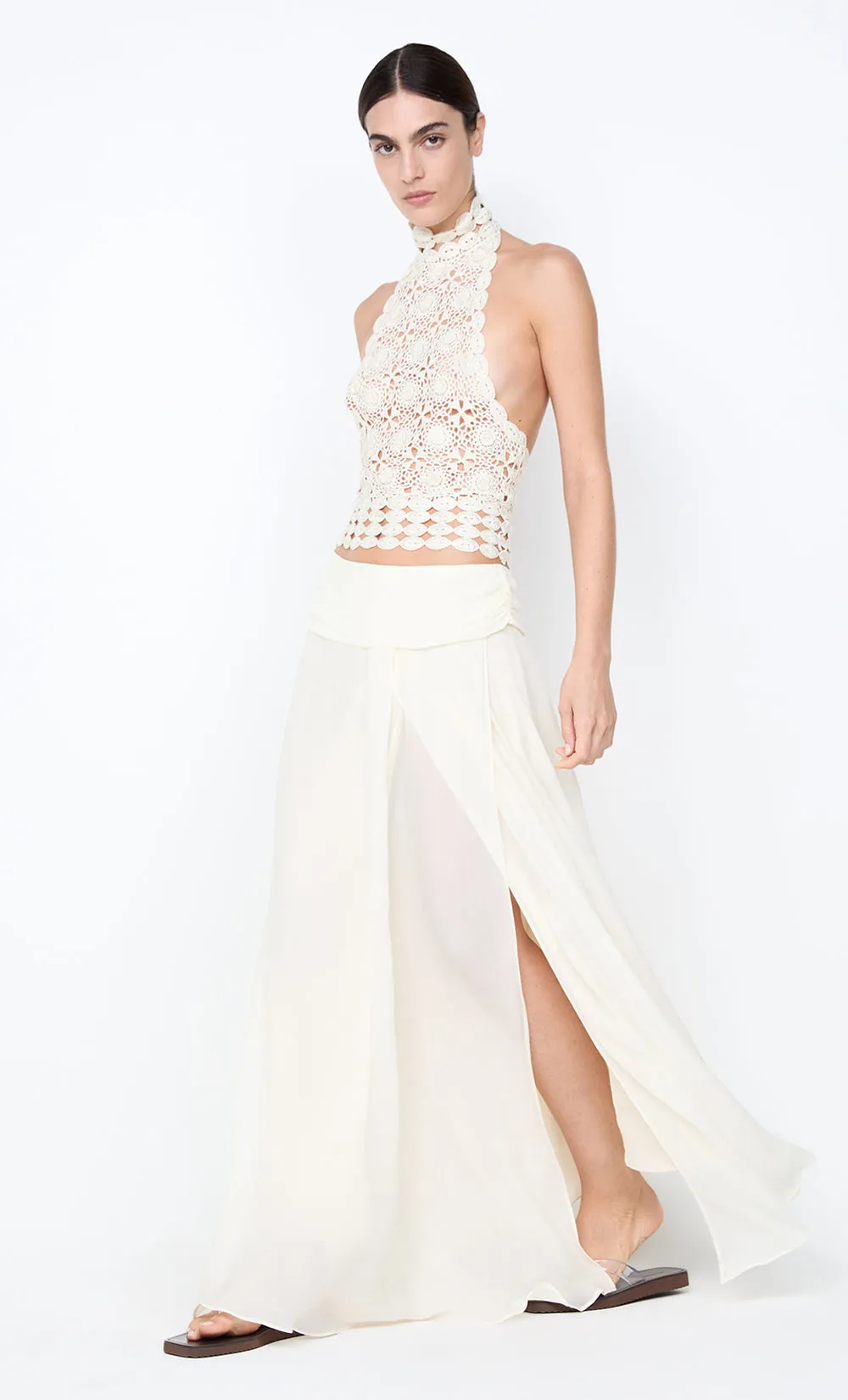 AURELIA MAXI SKIRT - IVORY sold by bec + bridge product image thumbnail 4