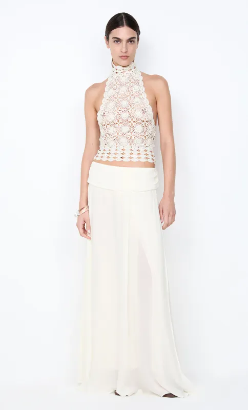 AURELIA MAXI SKIRT - IVORY sold by bec + bridge
