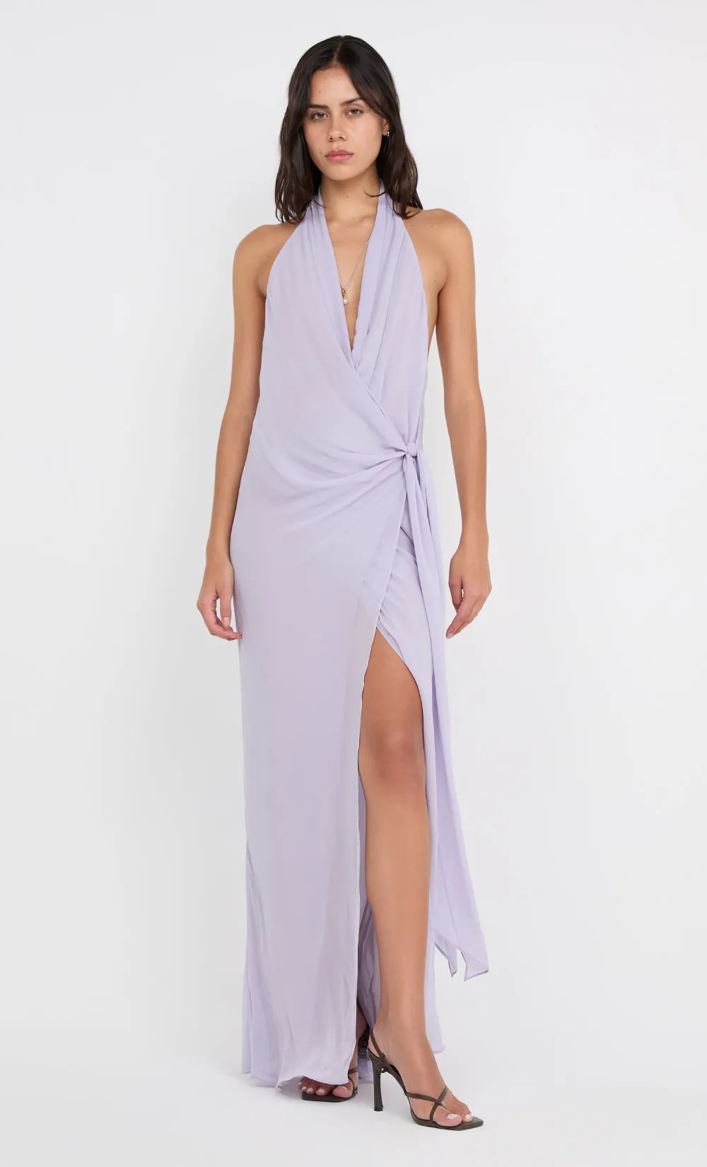 SONEVA WRAP DRESS - WISTERIA sold by bec + bridge product image thumbnail 4