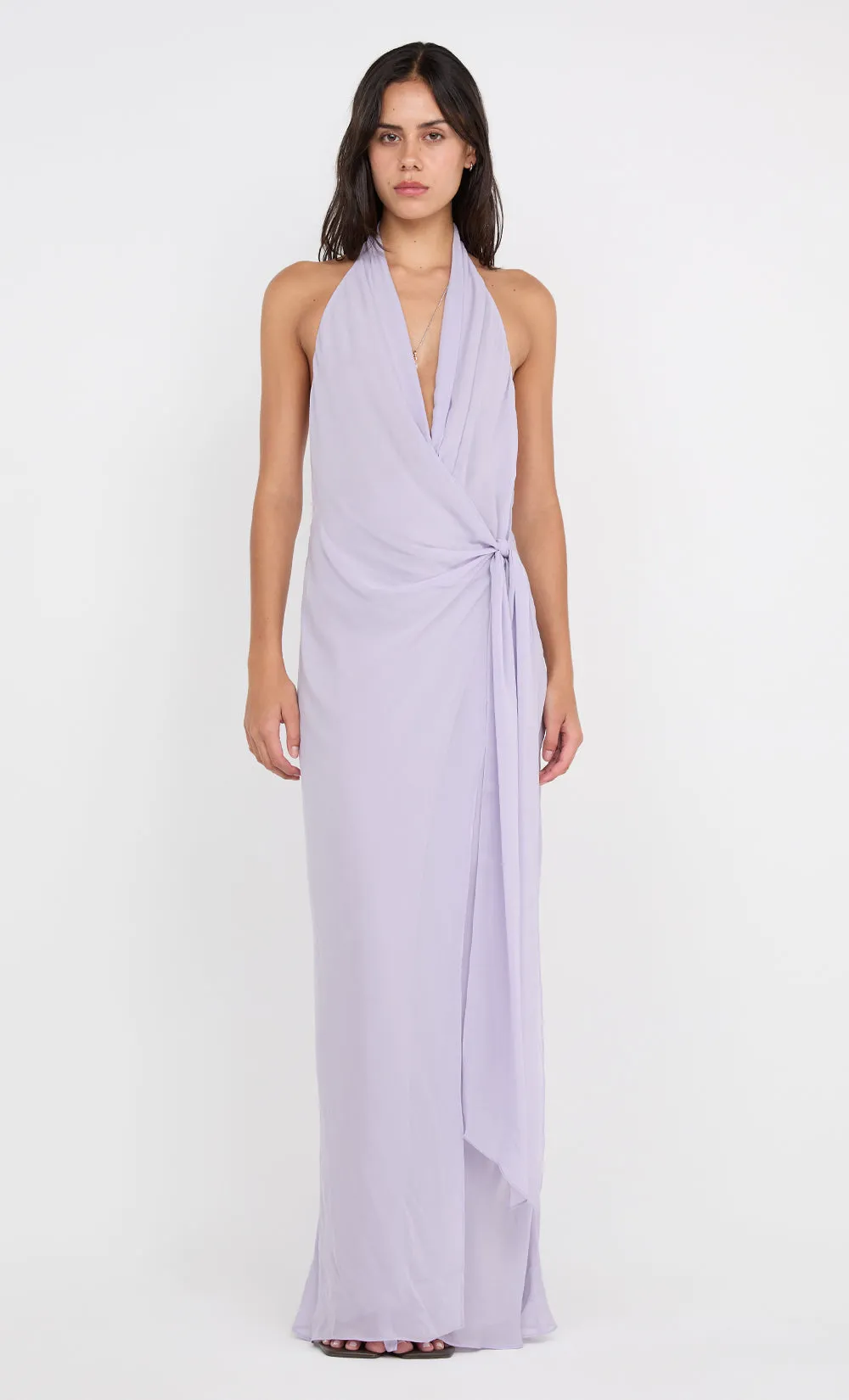 SONEVA WRAP DRESS - WISTERIA sold by bec + bridge