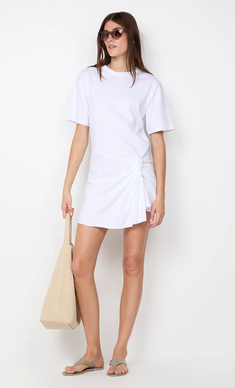 SIMI MINI DRESS - WHITE sold by bec + bridge product image thumbnail 3