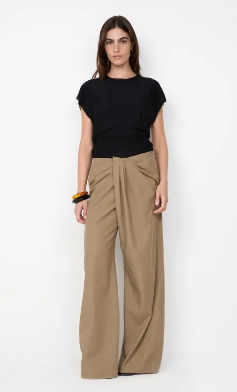 BOWEN DRAPE PANT - OLIVE sold by bec + bridge