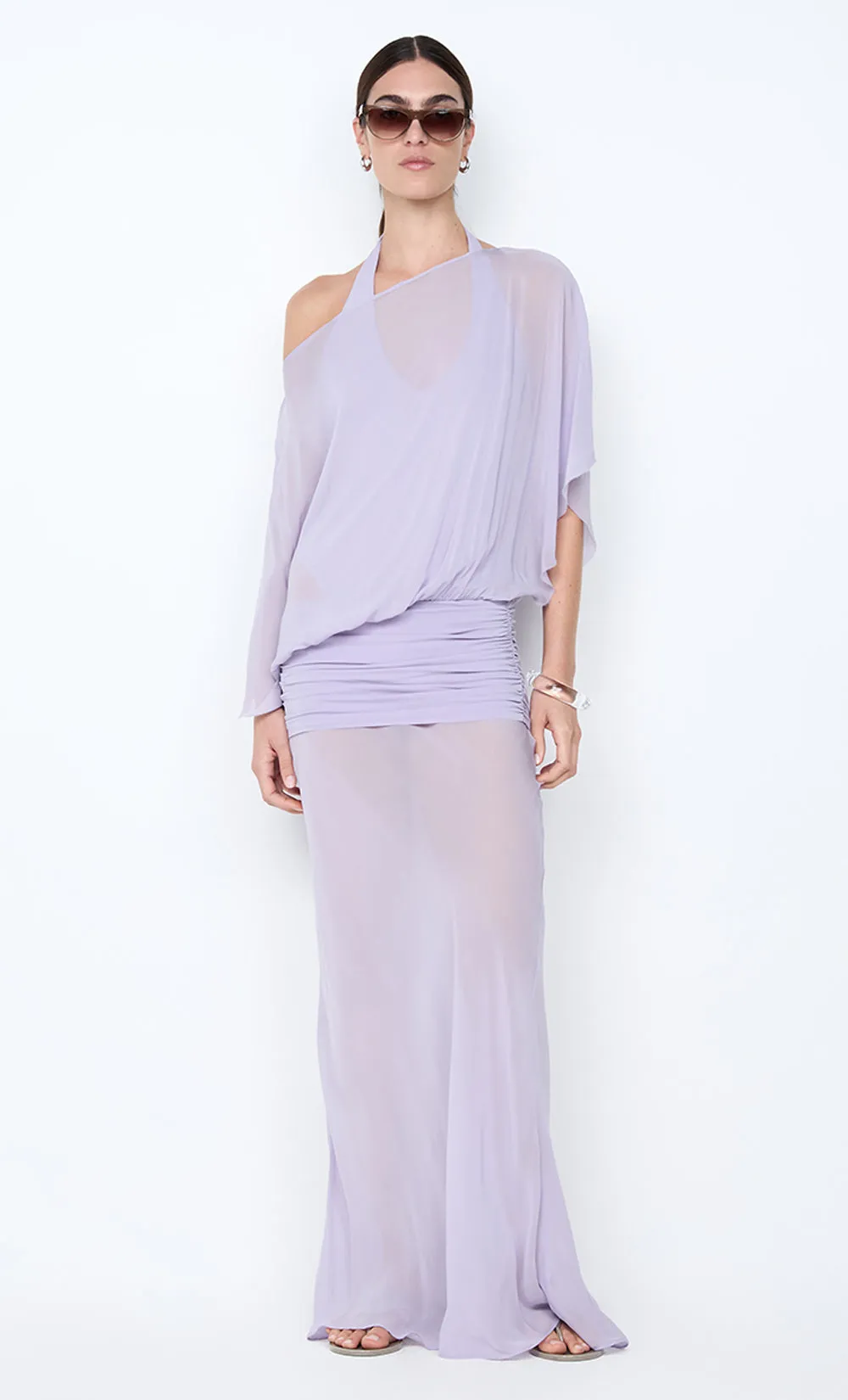 DELILAH OVERLAY MAXI DRESS - WISTERIA sold by bec + bridge