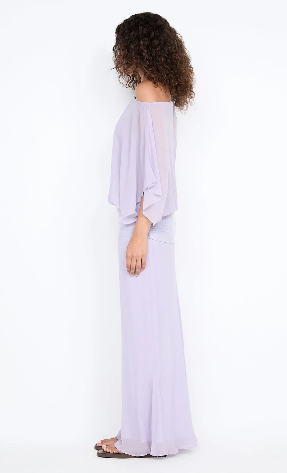 DELILAH OVERLAY MAXI DRESS - WISTERIA sold by bec + bridge product image thumbnail 5