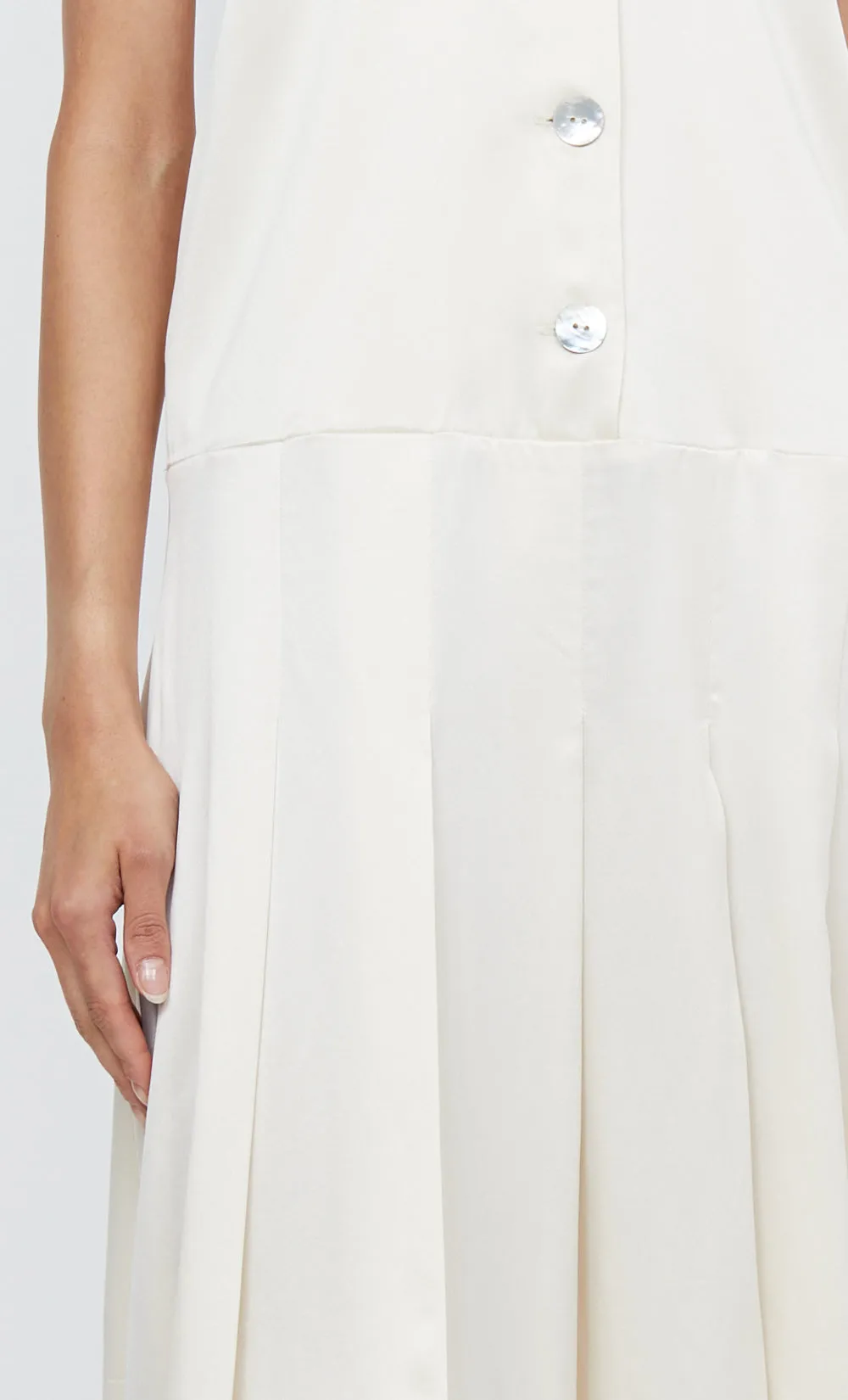 KAIA HALTER MAXI DRESS - IVORY sold by bec + bridge product image thumbnail 5