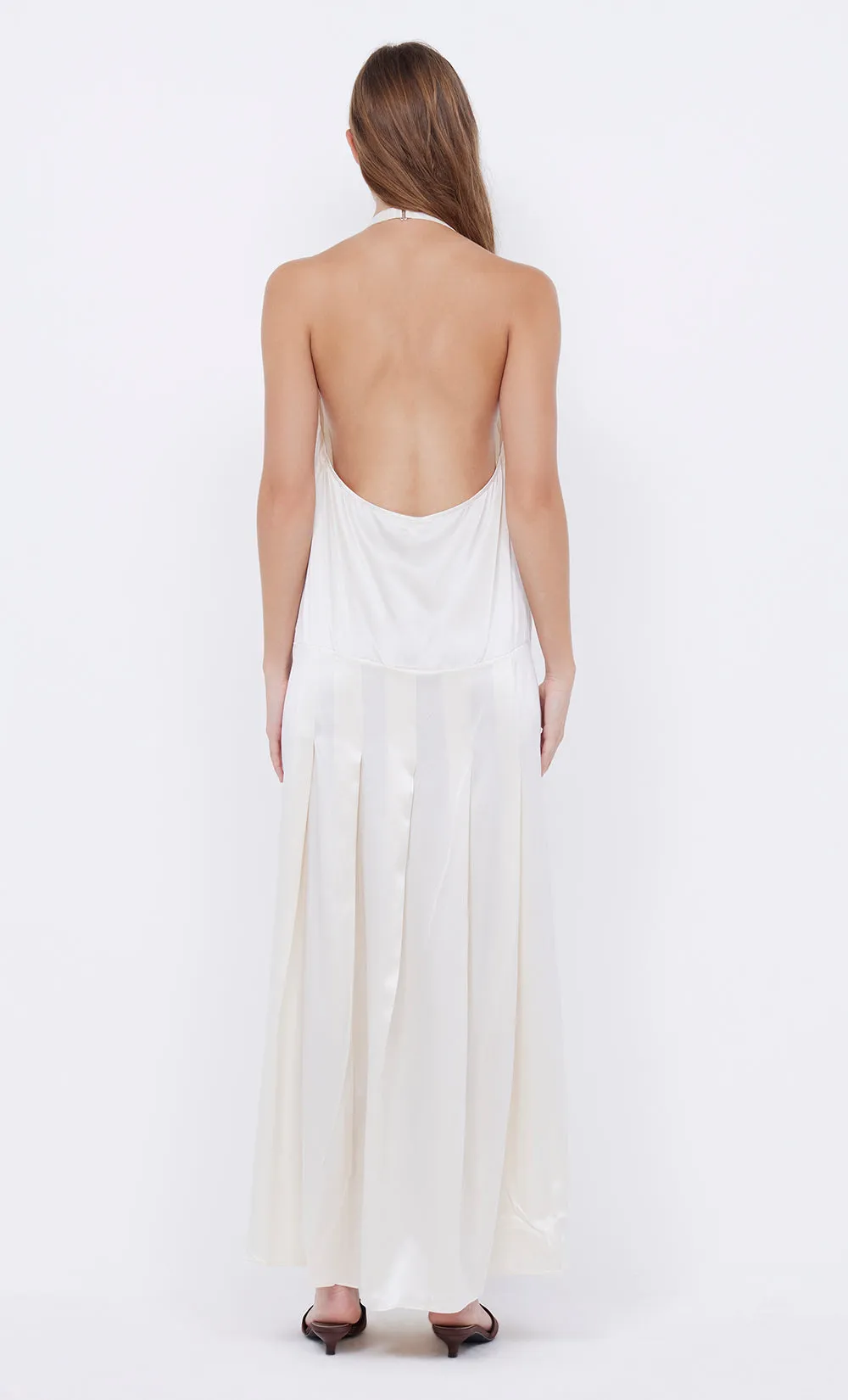 KAIA HALTER MAXI DRESS - IVORY sold by bec + bridge product image thumbnail 2