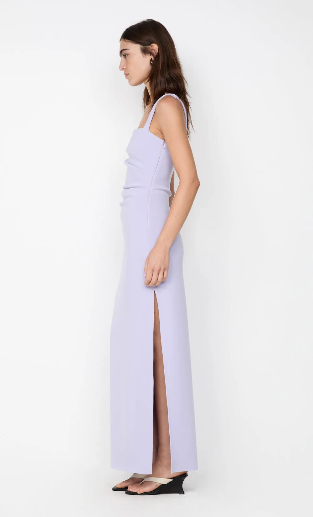 LEORA TUCK MAXI DRESS - LILAC sold by bec + bridge product image thumbnail 3