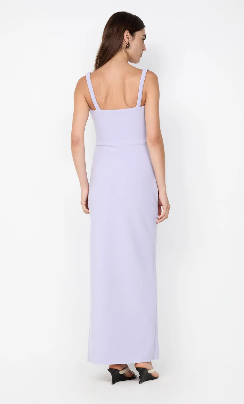 LEORA TUCK MAXI DRESS - LILAC sold by bec + bridge product image thumbnail 4