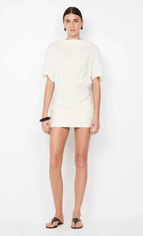JOLENE MINI DRESS - IVORY sold by bec + bridge