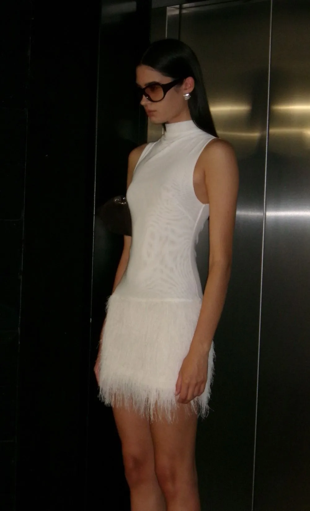 FINLEY MINI DRESS - WHITE sold by bec + bridge product image thumbnail 2