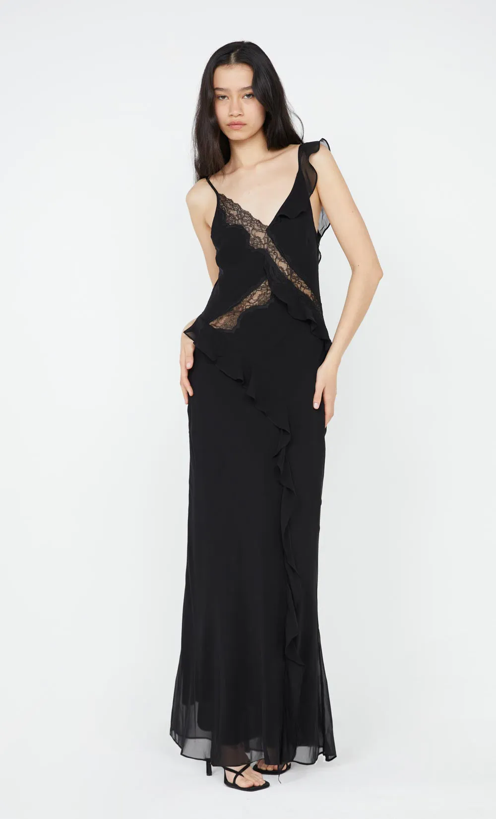 KNOX MAXI DRESS - BLACK sold by bec + bridge
