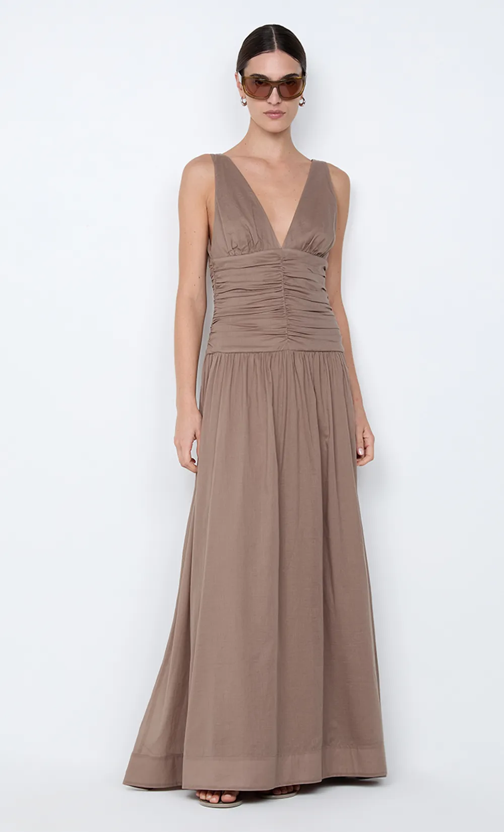 MARLOWE MAXI DRESS - TAUPEE sold by bec + bridge product image thumbnail 2