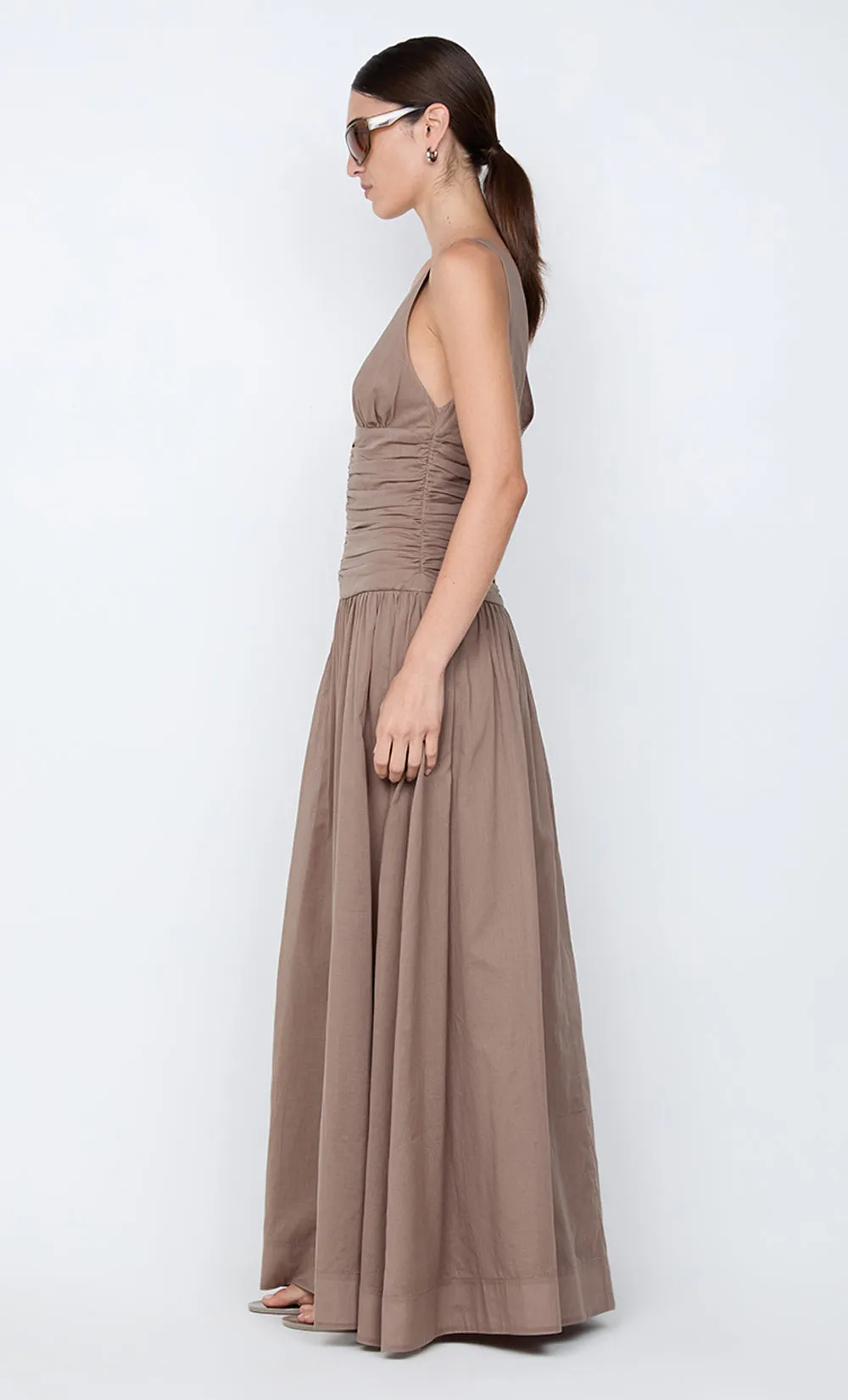 MARLOWE MAXI DRESS - TAUPEE sold by bec + bridge product image thumbnail 4