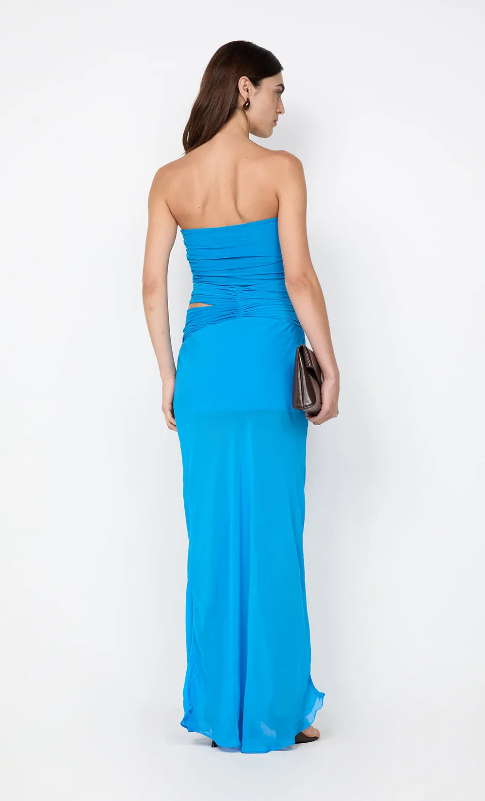 JEHNAYA STRAPLESS MAXI DRESS - ASTER BLUE sold by bec + bridge product image thumbnail 4