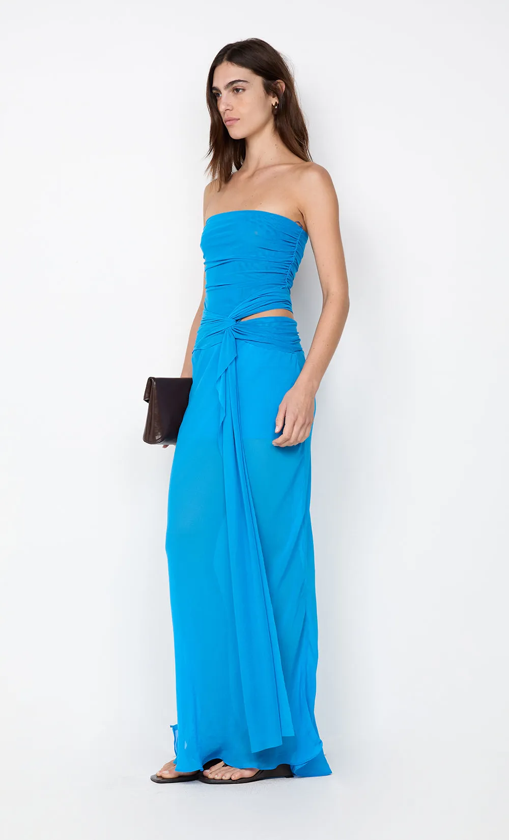 JEHNAYA STRAPLESS MAXI DRESS - ASTER BLUE sold by bec + bridge product image thumbnail 2
