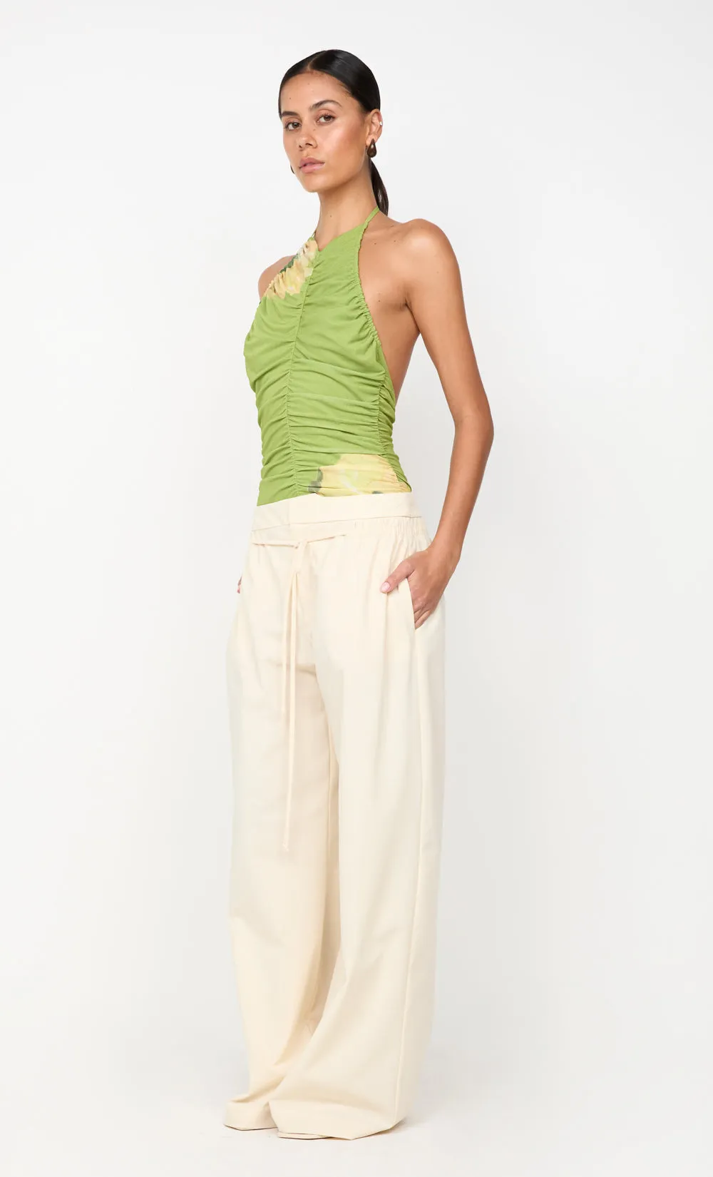 CITRINA HALTER TOP - ANIYA FLORAL sold by bec + bridge product image thumbnail 2