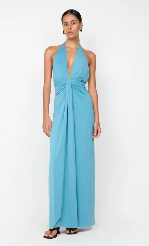 TILLIE DRAPE MAXI DRESS - DEEP SEAFOAM sold by bec + bridge