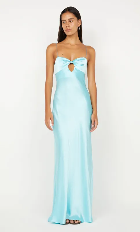 CINDER TWIST MAXI DRESS - TURQUOISE sold by bec + bridge