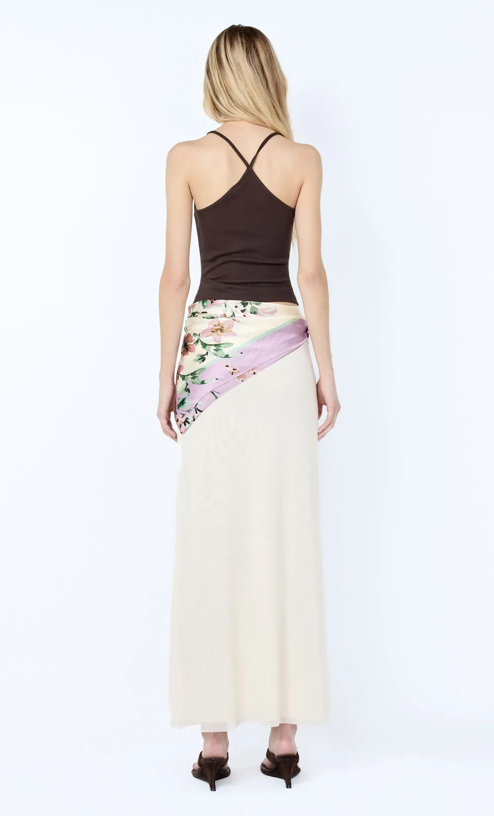 AYLA TANK - DARK CHOCOLATE sold by bec + bridge product image thumbnail 3