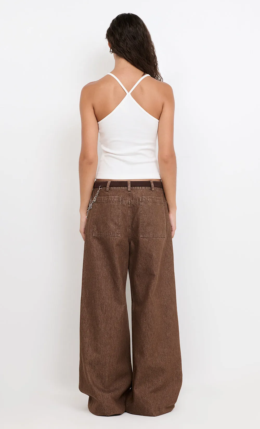 AYLA TANK - IVORY sold by bec + bridge product image thumbnail 2