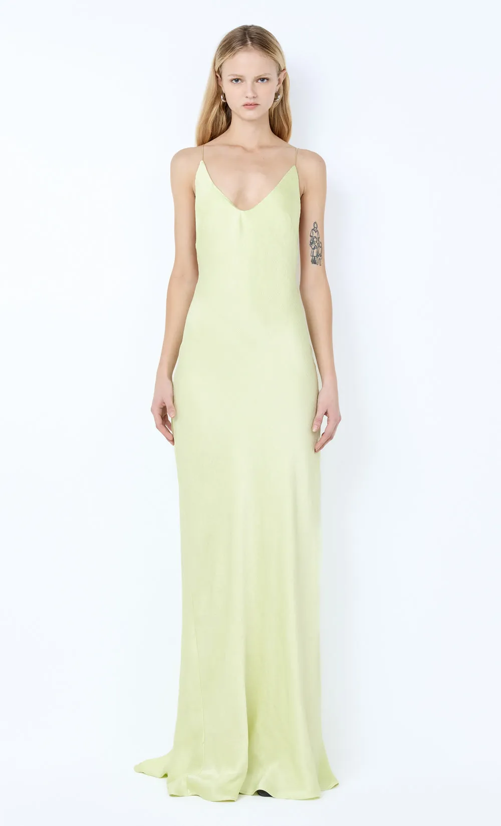 FLORENCE SCOOP MAXI DRESS - WASABI sold by bec + bridge
