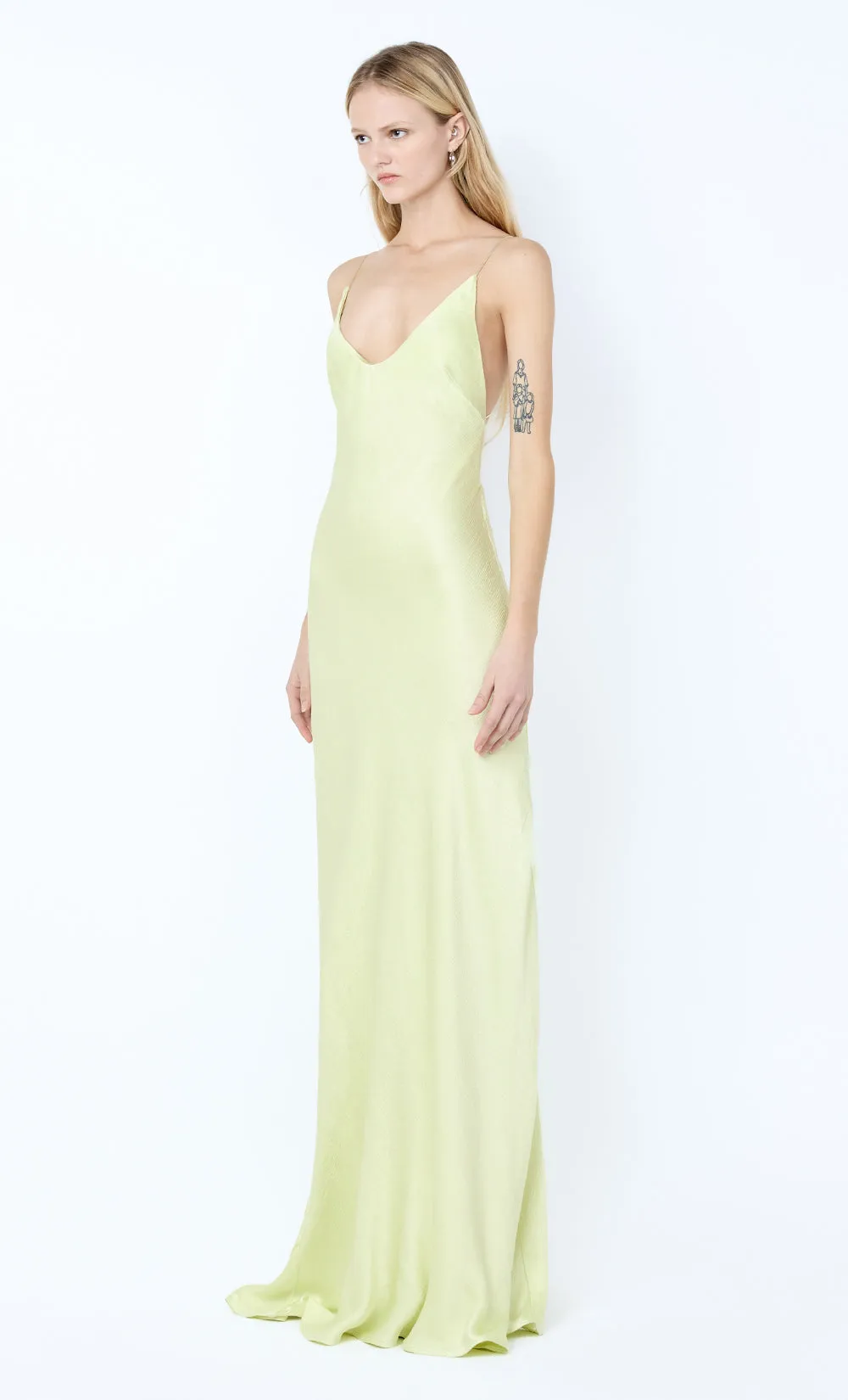 FLORENCE SCOOP MAXI DRESS - WASABI sold by bec + bridge product image thumbnail 3
