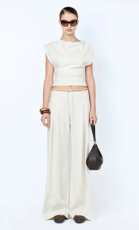 DEVYN COWL TOP - CREAM sold by bec + bridge