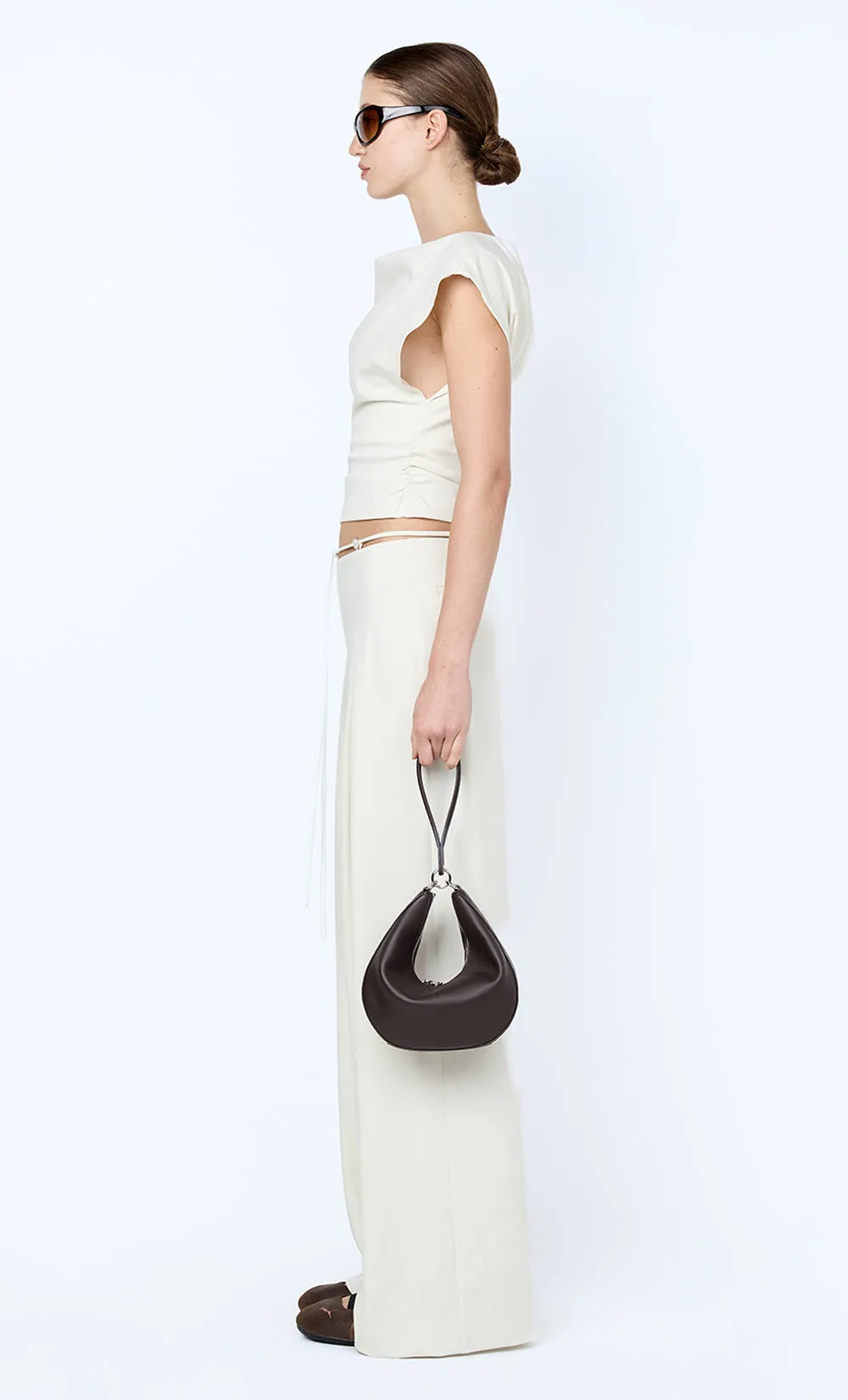 DEVYN COWL TOP - CREAM sold by bec + bridge product image thumbnail 3