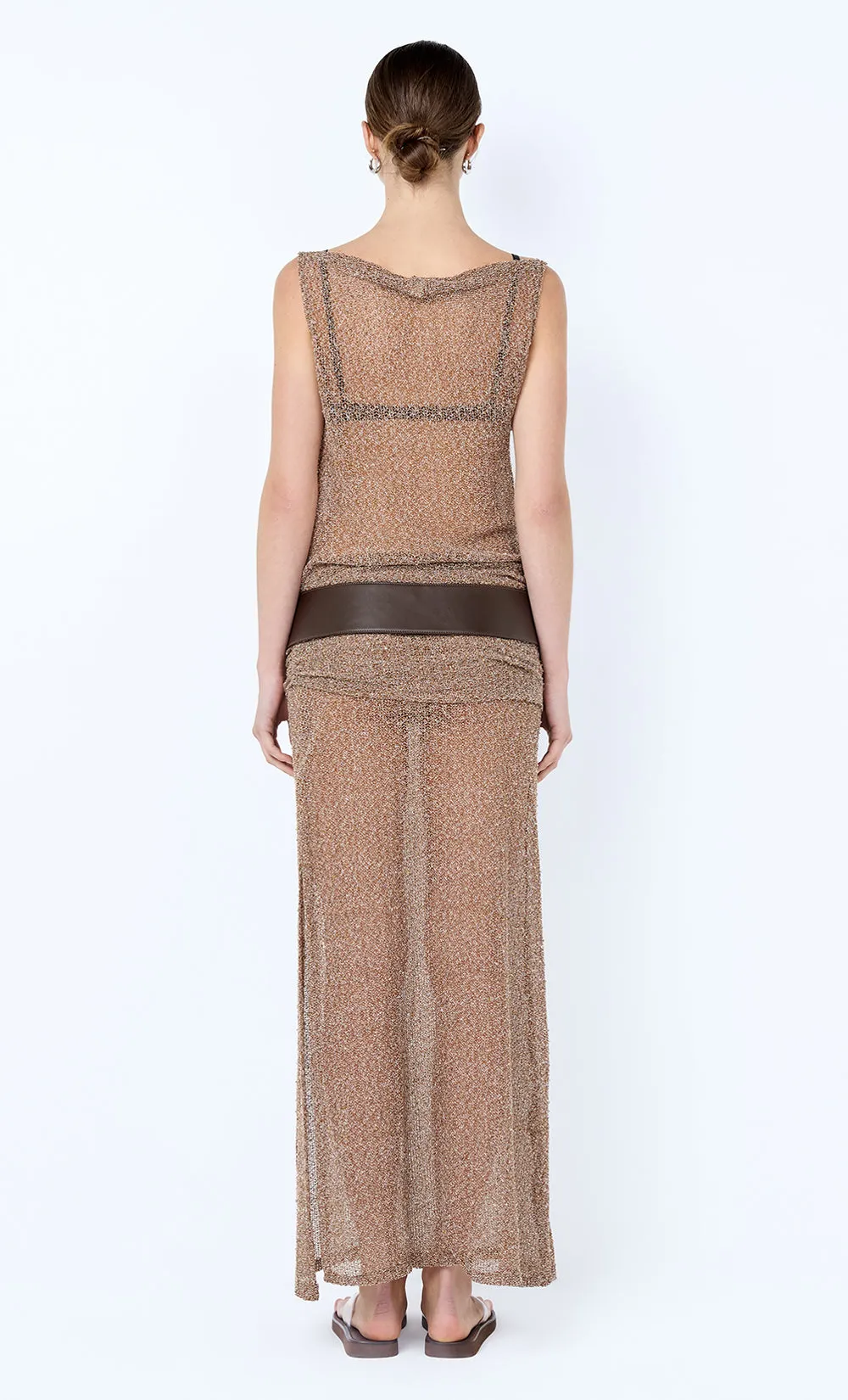 PASCAL MAXI DRESS - CHOC MARLE sold by bec + bridge product image thumbnail 5