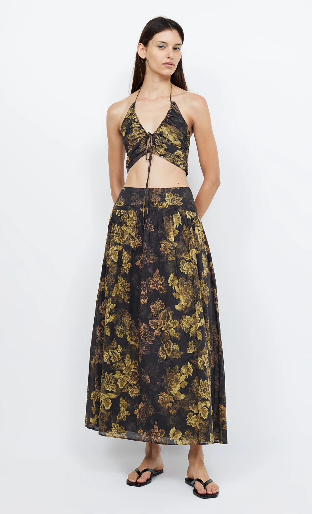 PALMER MAXI SKIRT - JASPER FLORAL sold by bec + bridge product image thumbnail 2
