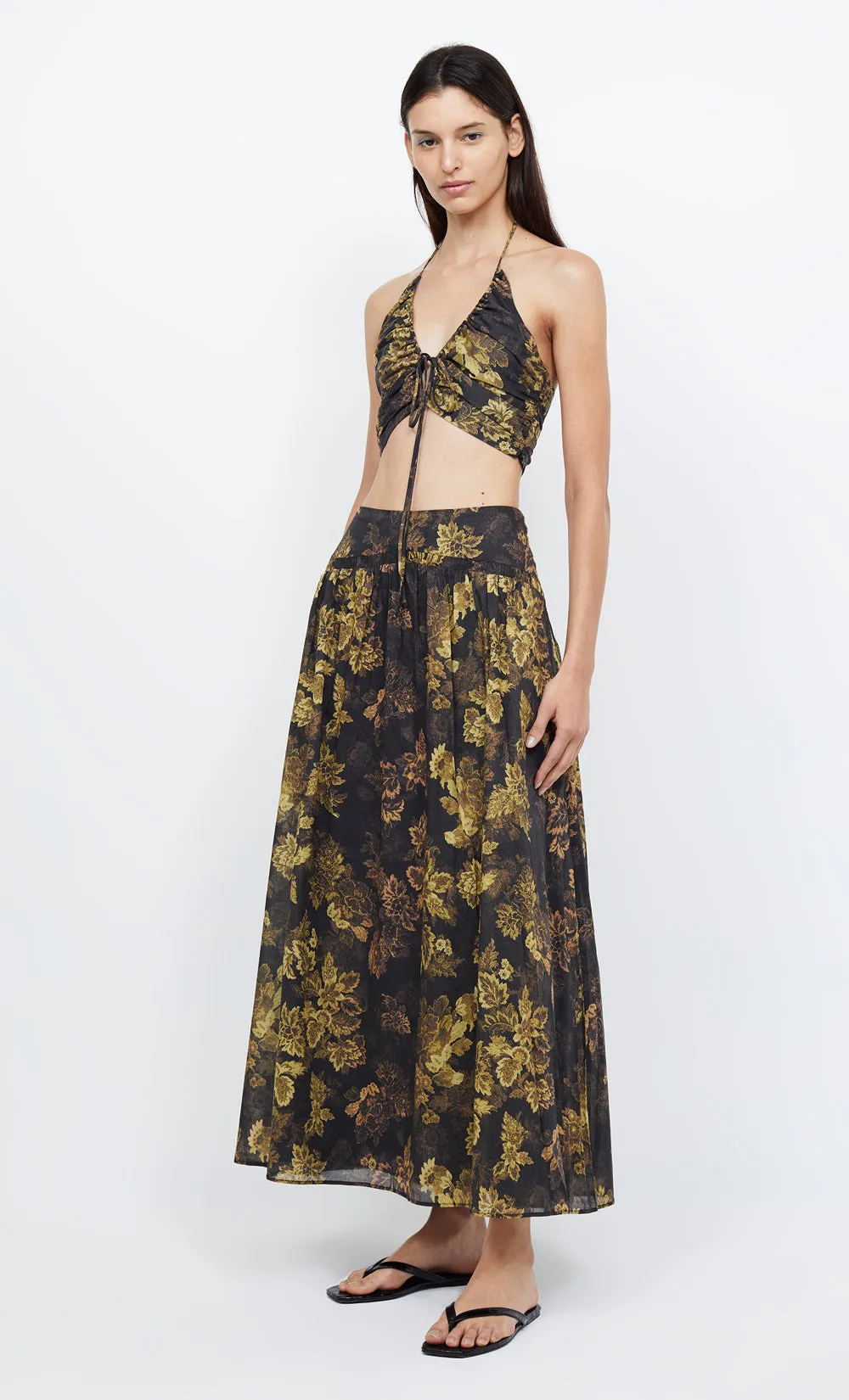 PALMER MAXI SKIRT - JASPER FLORAL sold by bec + bridge