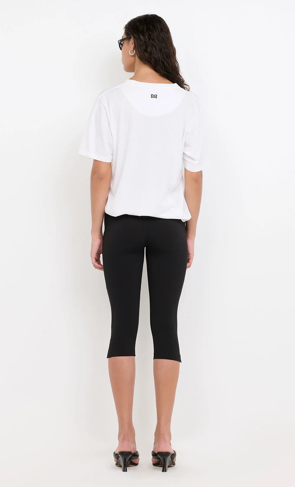 AUDREY CAPRI PANT - BLACK sold by bec + bridge product image thumbnail 4