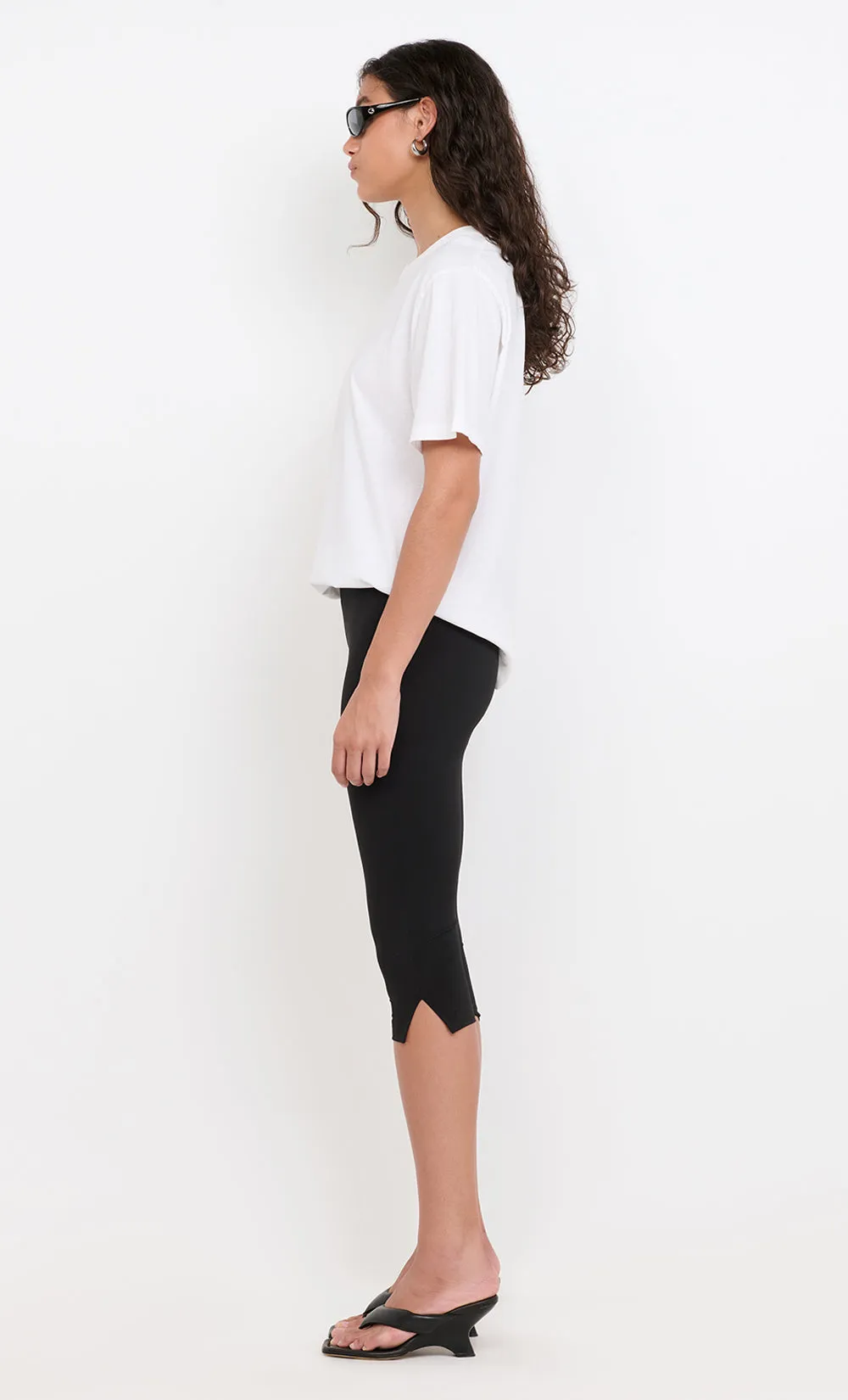 AUDREY CAPRI PANT - BLACK sold by bec + bridge product image thumbnail 3