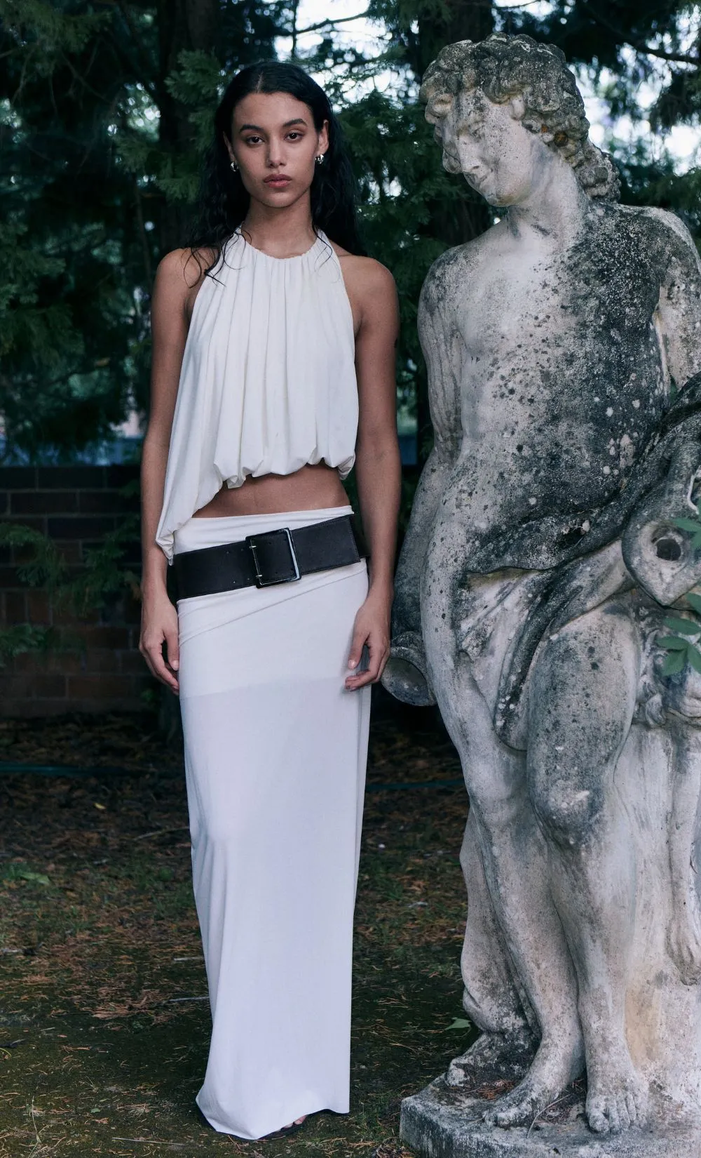 CADENCE RACER MAXI DRESS - SNOW sold by bec + bridge product image thumbnail 2