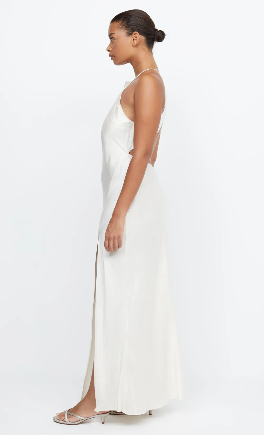 ADORE HALTER MAXI DRESS - CREAM sold by bec + bridge product image thumbnail 5