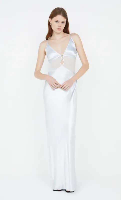 AYALA MAXI DRESS - SILVER BLUE sold by bec + bridge