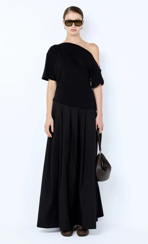 CHANTAL OFFSHOULDER MAXI DRESS - BLACK sold by bec + bridge