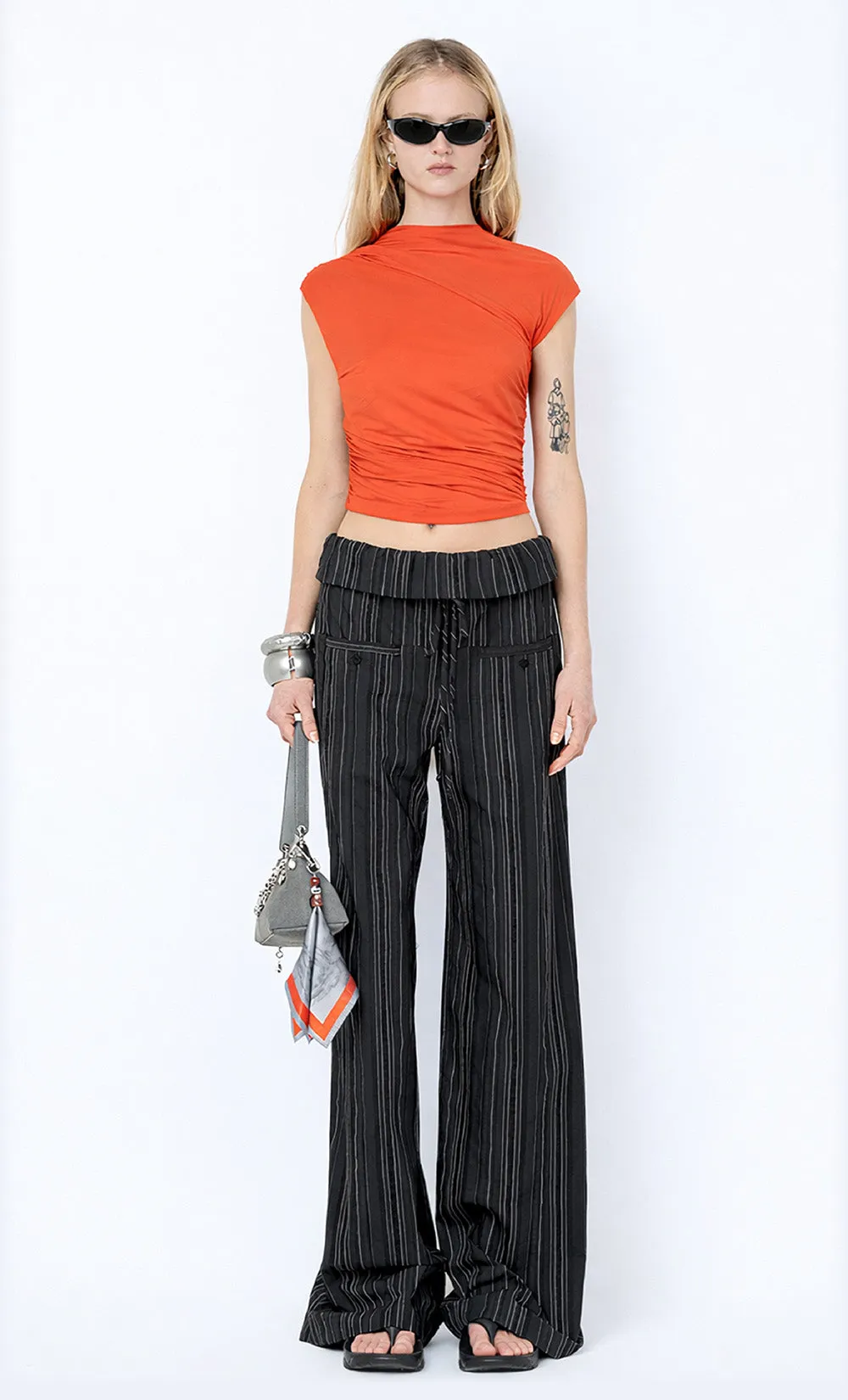 SOLENNE TOP - PERSIMMON sold by bec + bridge