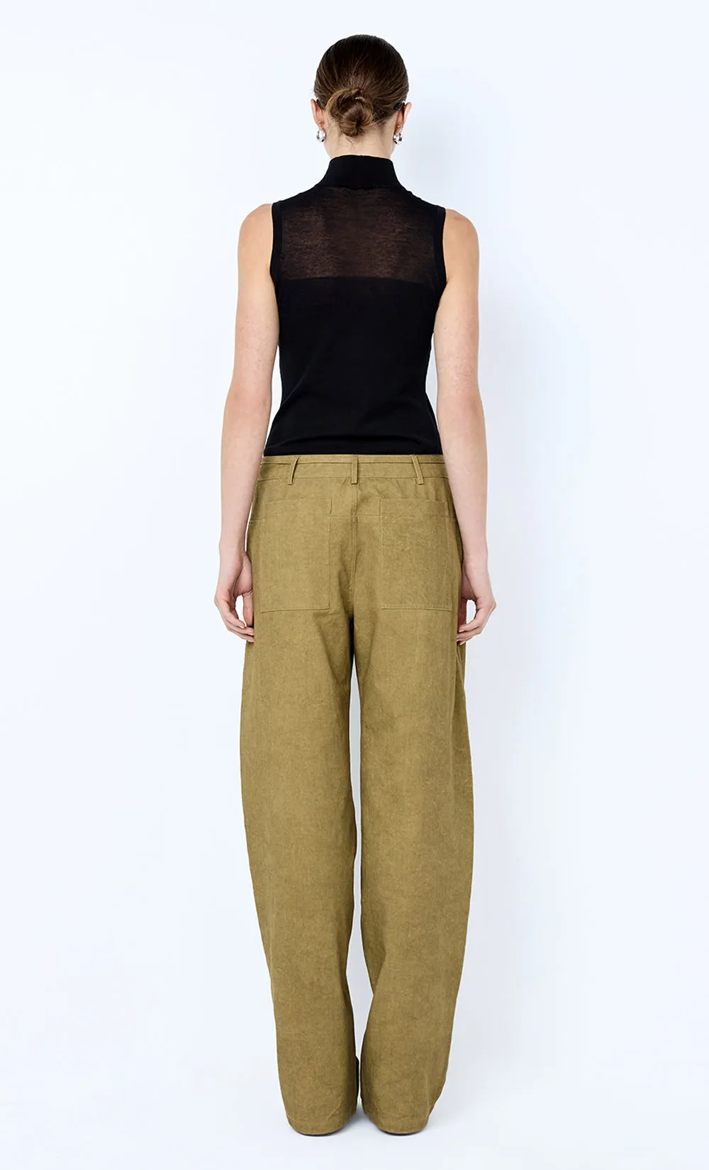 MELROSE SLEEVELESS SKIVVY - BLACK sold by bec + bridge product image thumbnail 4