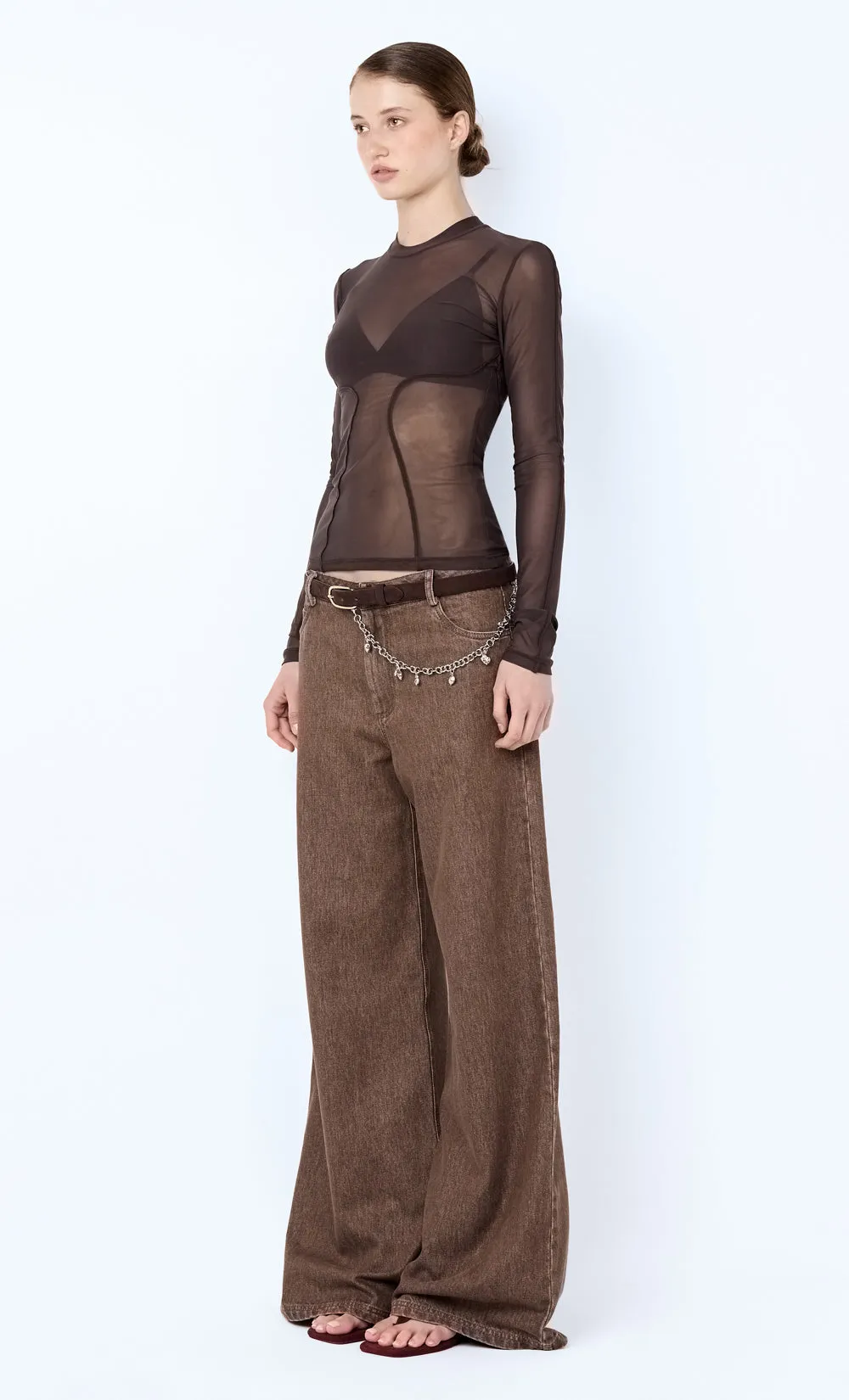 KINLEY JEAN - CHOCOLATE sold by bec + bridge product image thumbnail 2