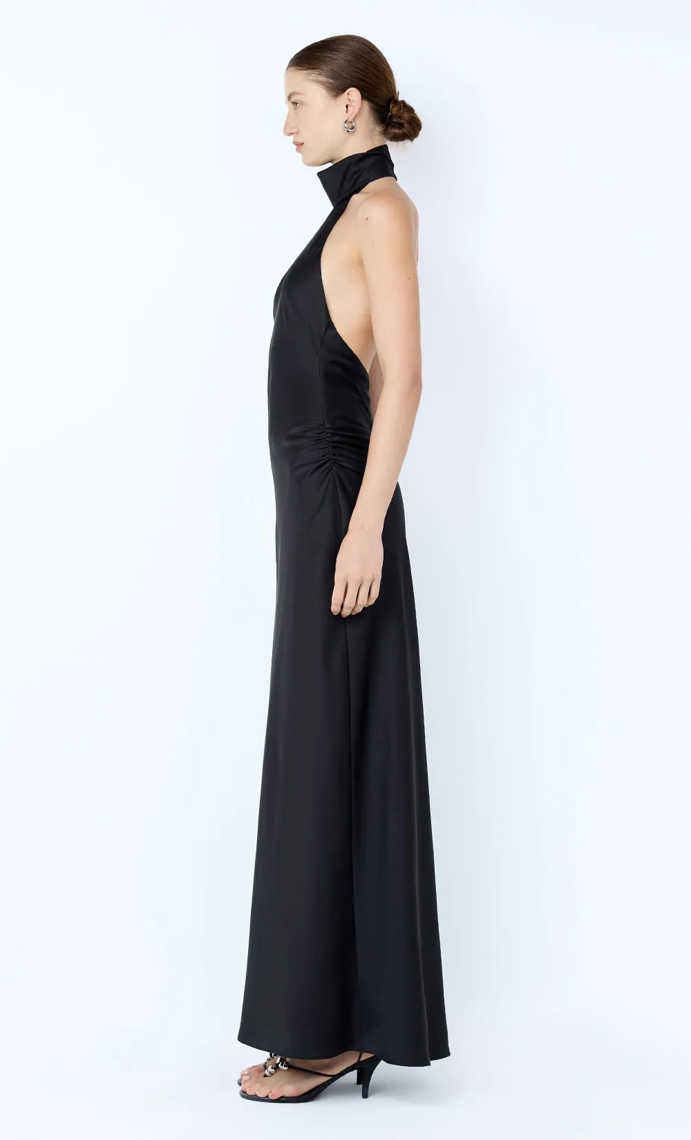 LISETTE HALTER MAXI DRESS - BLACK sold by bec + bridge product image thumbnail 3