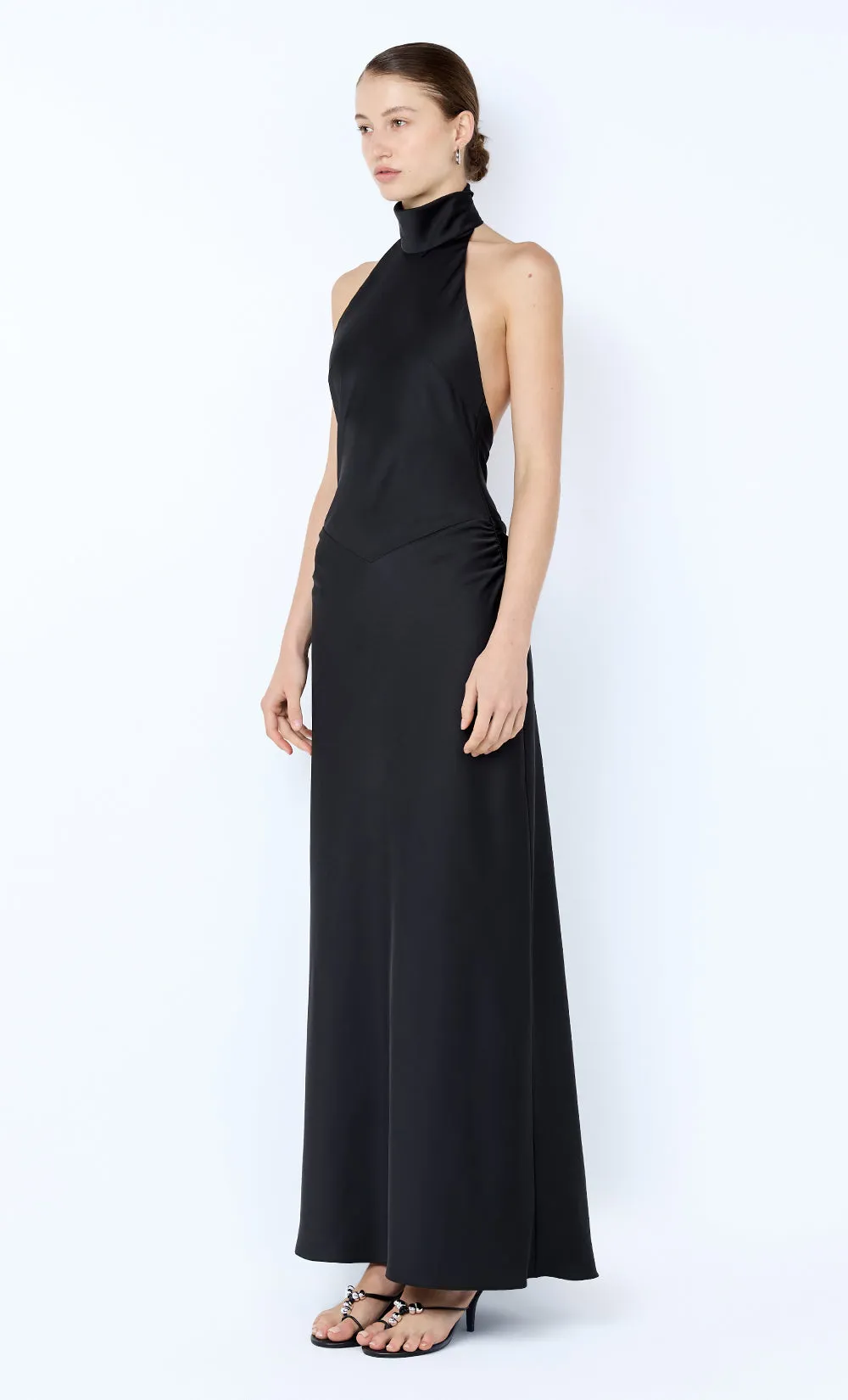 LISETTE HALTER MAXI DRESS - BLACK sold by bec + bridge product image thumbnail 2