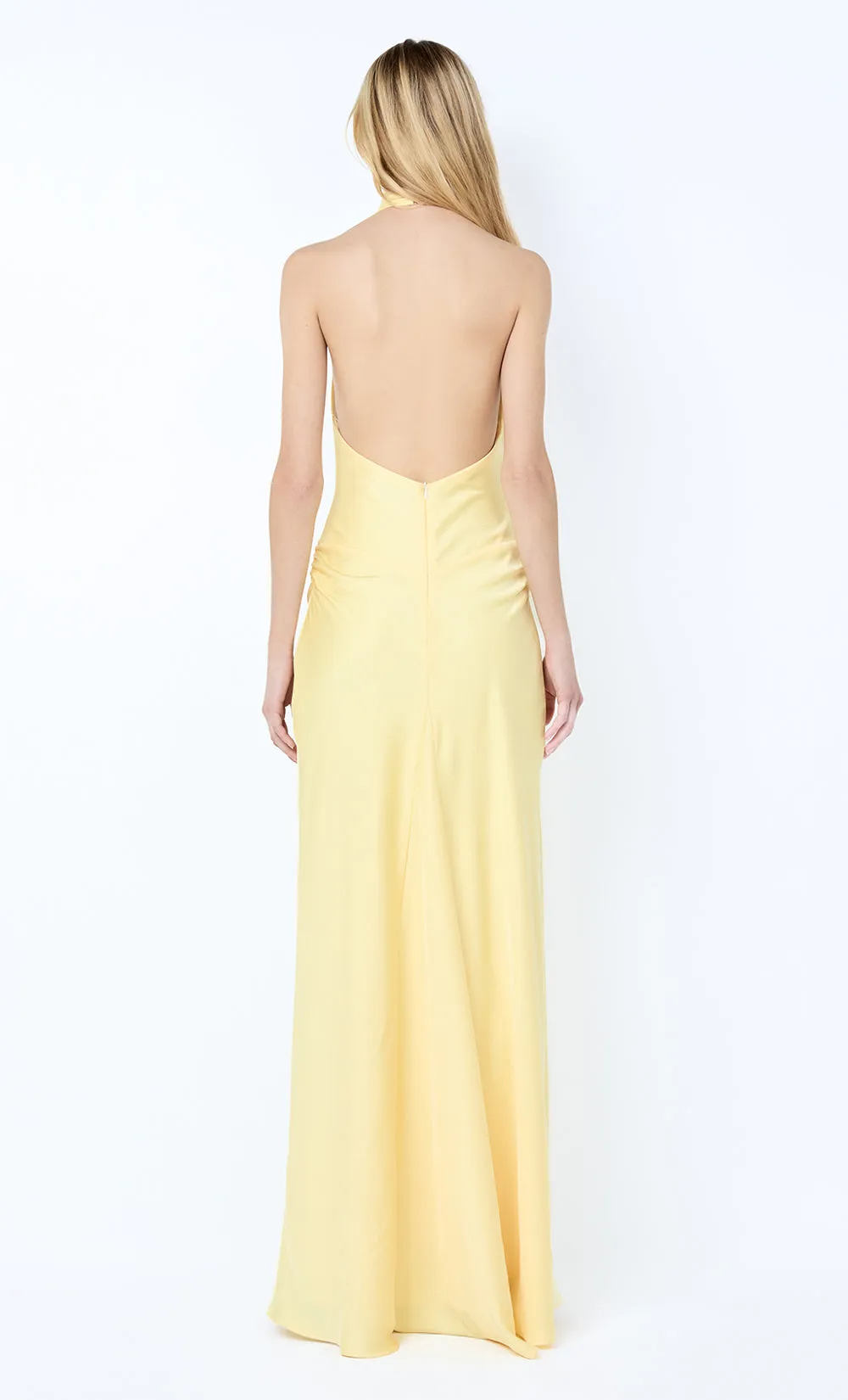 LISETTE HALTER MAXI DRESS - CITRON sold by bec + bridge product image thumbnail 4