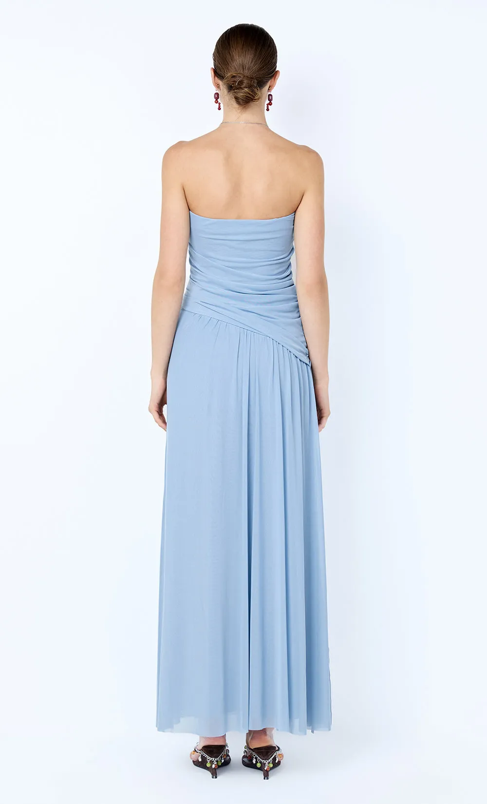 ISIDORE STRAPLESS MAXI DRESS - DENIM BLUE sold by bec + bridge product image thumbnail 4